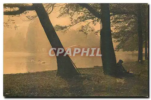 Ansichtskarte AK Les Belles Choses de France Paris le Bois de Boulogne en Automne