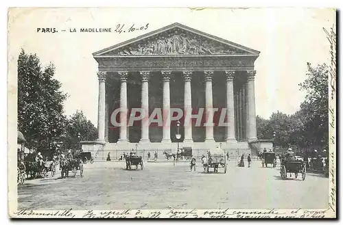 Cartes postales Paris la Madeleine