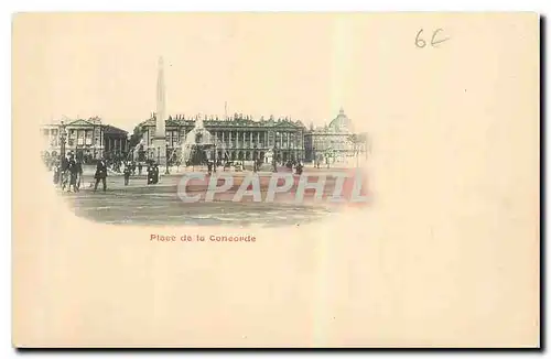 Cartes postales Paris Place de la Concorde