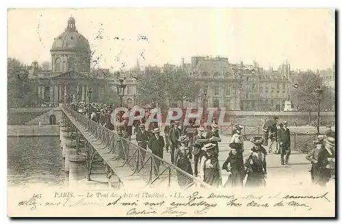 Ansichtskarte AK Paris le Pont des Arts et l'Institut