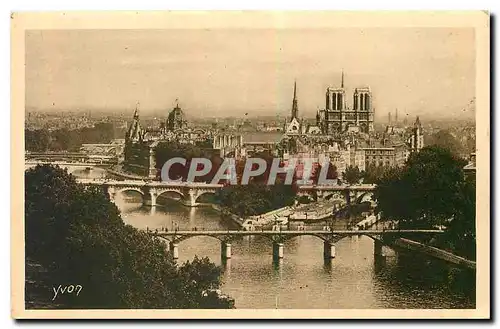 Ansichtskarte AK Paris en Flanant la Cite City Notre Dame