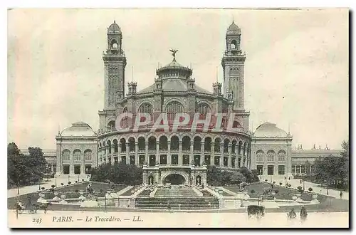 Cartes postales Paris le Trocadero