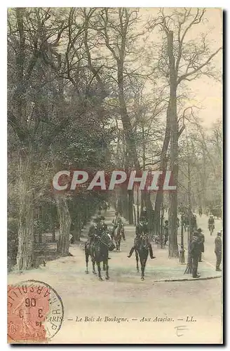 Ansichtskarte AK Paris le Bois de Boulogne aux Acacias Chevaux