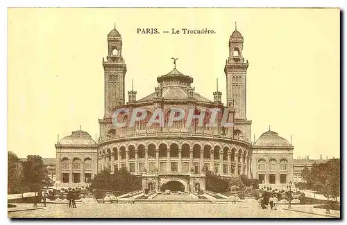 Cartes postales Paris le Trocadero