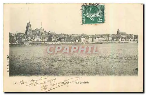 Cartes postales Blois vue generale