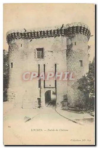 Ansichtskarte AK Loches Entree du Chateau