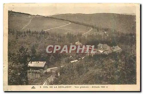 Ansichtskarte AK Col de la Schlucht vue generale