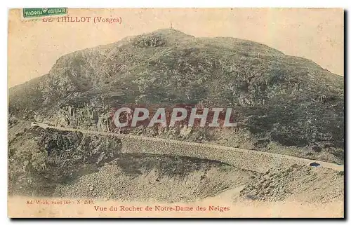 Cartes postales Le Thillot Vosges vue du rocher de Notre Dame des Neiges