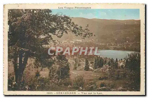 Cartes postales Gerardmer vue sur le Lac