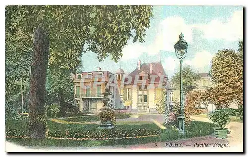 Cartes postales Vichy Pavillon Sevigne