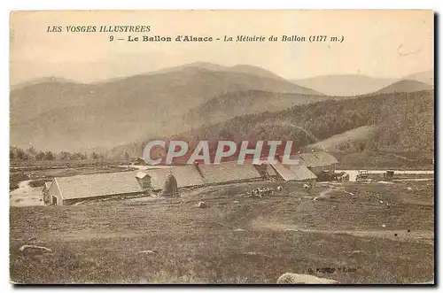 Cartes postales Les Vosges Illustrees Le Ballon d'Alsace La Metairie du Ballon