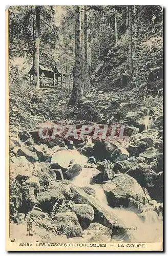 Cartes postales Les Vosges Pittoresques La Gorge de Harrouel