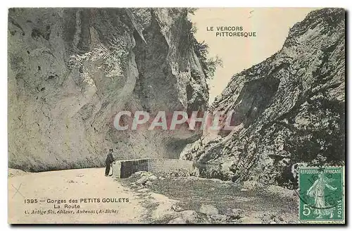 Cartes postales Gorges de Petits Goulets la Route