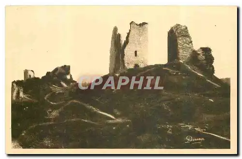Cartes postales Crozant Creuse ruines du chateau