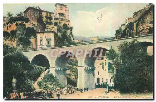 Cartes postales Monaco La Chapelle de Ste Devote