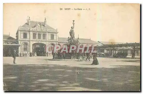 Cartes postales Vichy la Gare