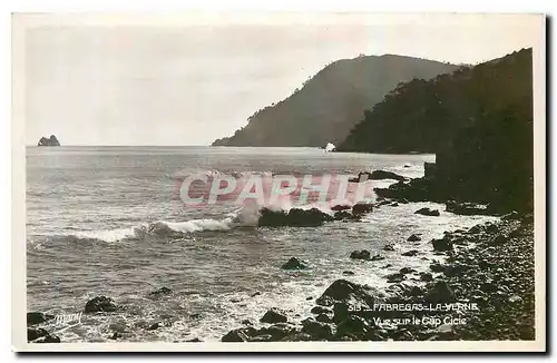 Cartes postales Fabregas vue sur le Cap Cicie