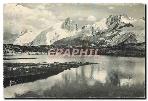 Cartes postales Coll Les Hautes Alpes de L Francou Briancon La Grave Plateau d'En-Paris Le Lac Noir