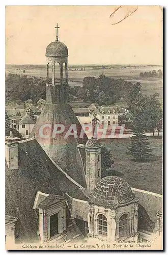 Cartes postales Chateau de Chambord Le Campanile de la Tour de la Chapelle