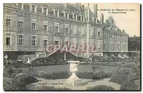Ansichtskarte AK Chateau de Menars L et C Le Grand Perron