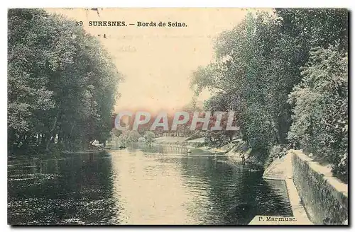 Cartes postales Suresnes Bords de Seine