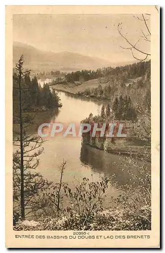 Ansichtskarte AK Entree des Bassins du Doubs et Lac des Brenets