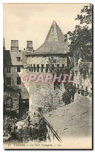 Cartes postales Vannes La Tour Trompette