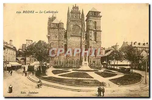 Cartes postales Rodez La Cathedrale