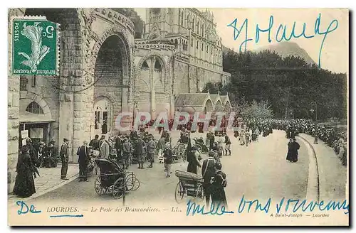 Cartes postales Lourdes Le Poste des Brancardiers