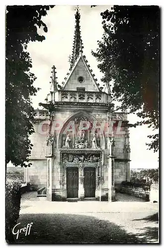 Ansichtskarte AK En Touraine Chateau d'Amboise La Chapelle Saint Hubert