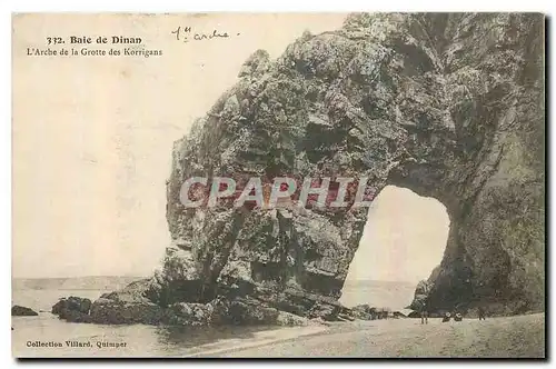 Cartes postales Baie de Dinan L'Arche de la Grotte des Korrigans