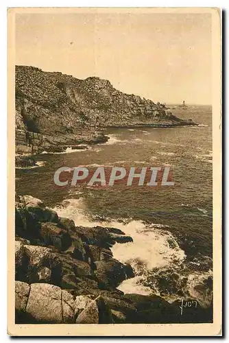 Ansichtskarte AK La Douce France Pointe du Raz de Sein Finistere L'Eperon vu de la Baie des Trepasses