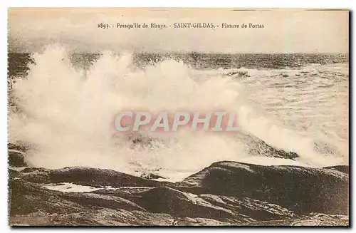 Cartes postales Presquile de Rhuys Saint Gildas Plature de Portas