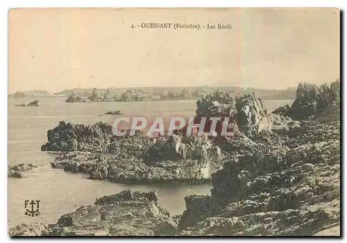 Cartes postales Ouessant Finistere Les Recifs