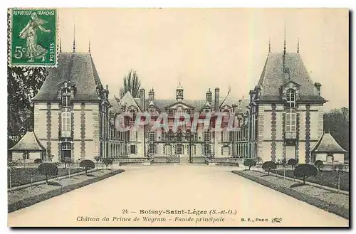 Cartes postales Boissy Saint Leger S et O Chateau du Prince de Wagram Facade principale