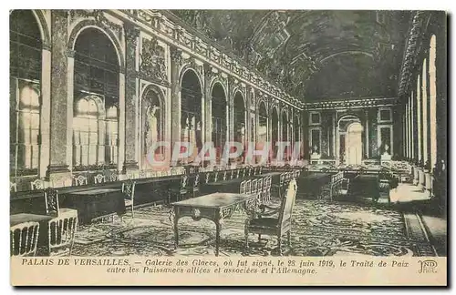 Cartes postales Palais de Versailles Galerie des Glaces