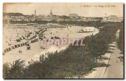 Cartes postales Royan La Plage et la Ville