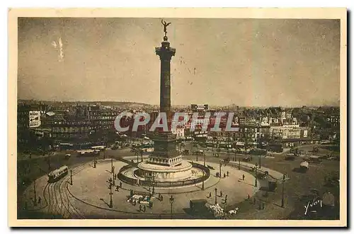 Ansichtskarte AK Paris en flanant Place de la Bastille