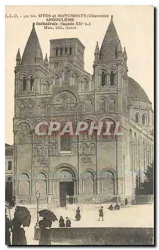 Cartes postales Sites et Monuments Charente Angouleme Cathedrale