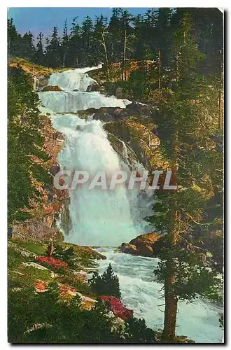 Cartes postales Cauterets Cascade du Pont d'Espagne