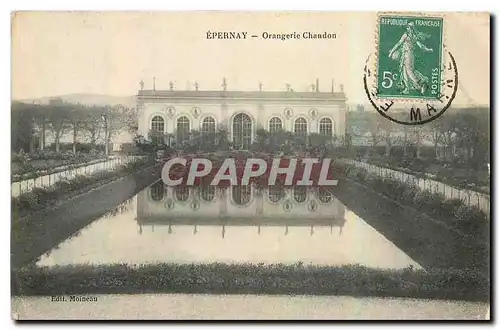 Cartes postales Epernay Orangerie Chandon