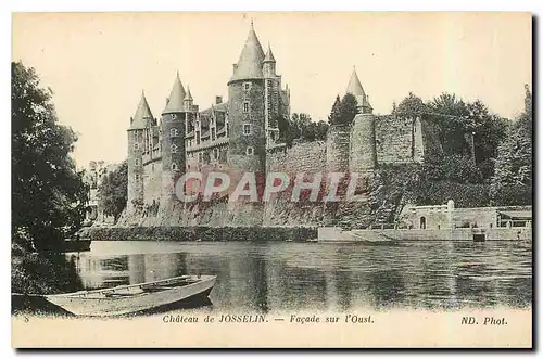 Ansichtskarte AK Chateau de Josselin facade sur l'Oust