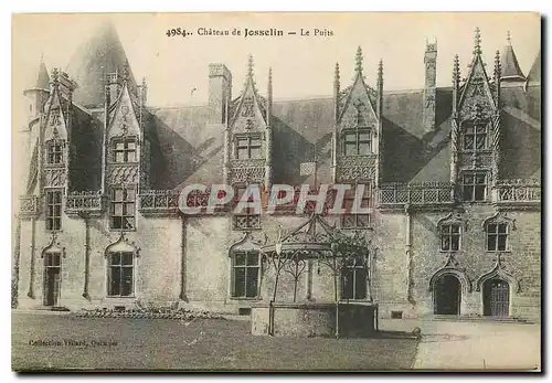 Cartes postales Chateau de Josselin le Puits