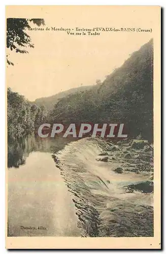 Cartes postales Environs de Montlucon Environs d'Evaux les Bains Creuse vue sur la Tardes