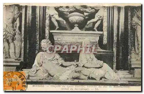 Ansichtskarte AK Moulins Chapelle du Lycee Bouville tombeau du duc de Montmorency