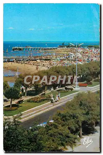 Cartes postales Arcachon Gironde Les Plages et les Jetees