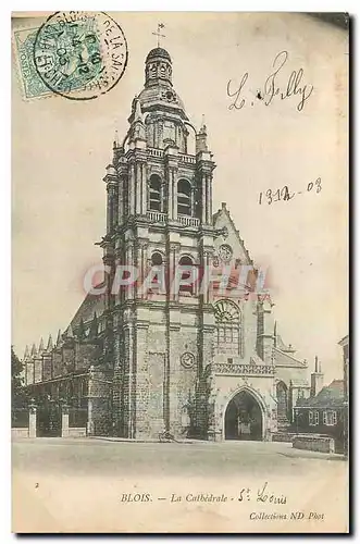 Cartes postales Blois La Cathedrale