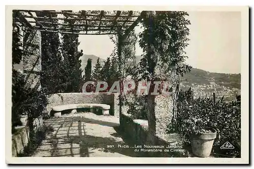 Cartes postales Nice Les Nouveaux Jardins du Monastere de Cimiez