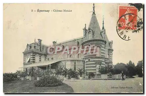 Cartes postales Epernay Chateau Mercier