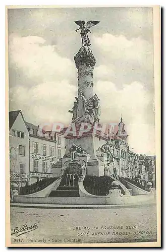 Ansichtskarte AK Cote avenue Drouet d'Erlon La Fontaine Sube